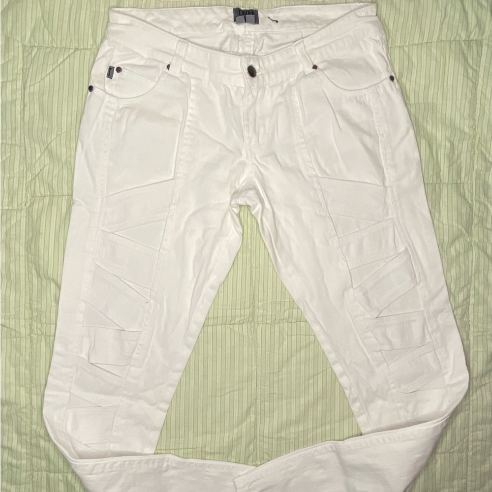 TRIPP NYC JEANS w a sick leg patch design